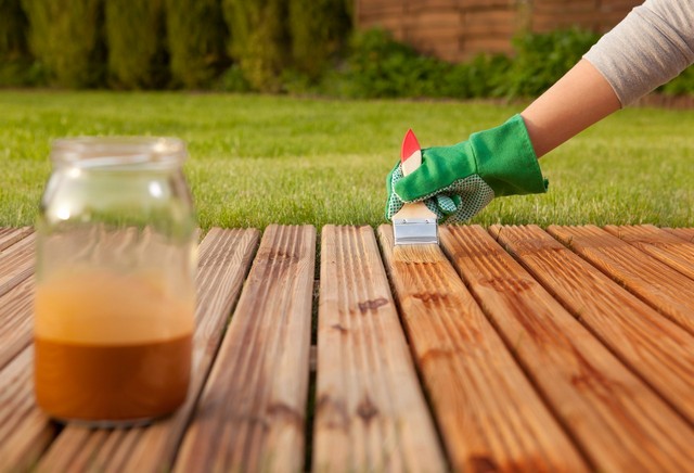 Garden Decking North Cheam, Stonecot Hill, SM3